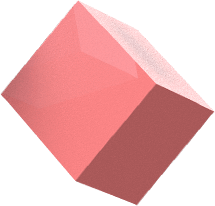 Pink Red Cube