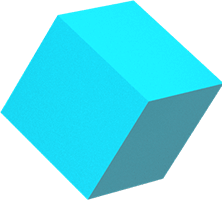 Teal Cube